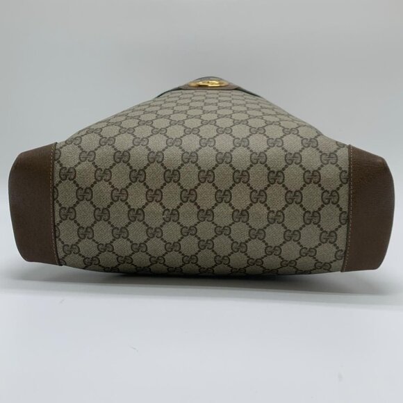 Gucci GG Marmont Sherry Large Tote Canvas Ophidia Shoulder Bag Handbag - Picture 11 of 15